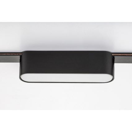 Rabalux - LED Stropna svetilka za enofazni tračni sistem LED/6W/24V 3000K 11,5 cm črna