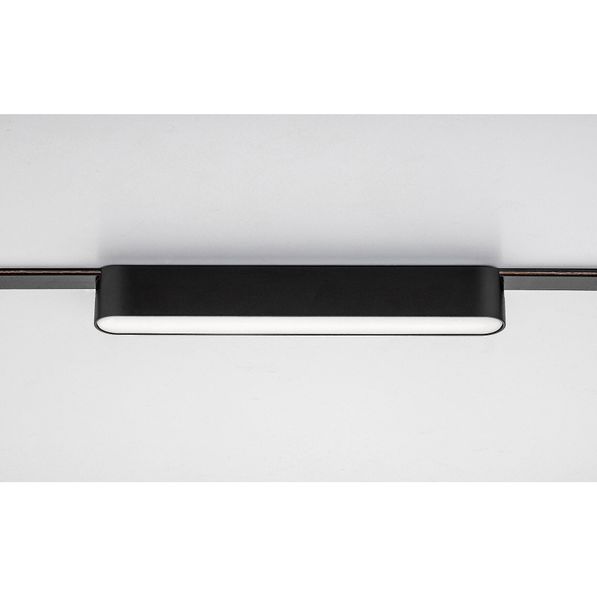 Rabalux - LED Stropna svetilka za enofazni tračni sistem LED/12W/24V 4000K 22 cm črna