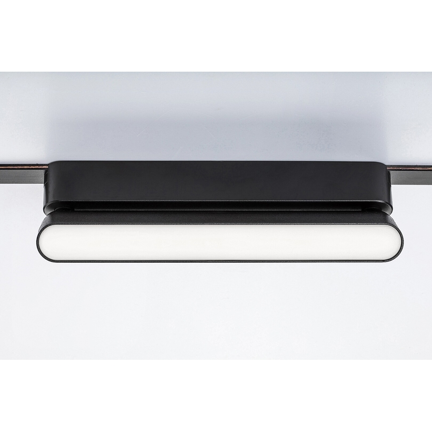 Rabalux - LED Stropna svetilka za enofazni tračni sistem LED/12W/24V 4000K 22 cm črna