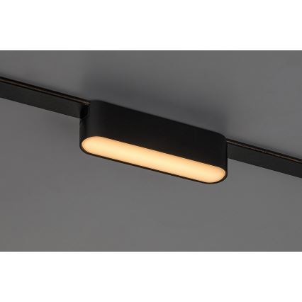 Rabalux - LED Zatemnitvena stropna svetilka za 1-fazni tračni sistem LED/6W/24V 2700-5500K Wi-Fi Tuya 11,5 cm črna