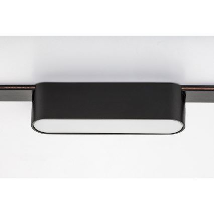 Rabalux - LED Zatemnitvena stropna svetilka za 1-fazni tračni sistem LED/6W/24V 2700-5500K Wi-Fi Tuya 11,5 cm črna
