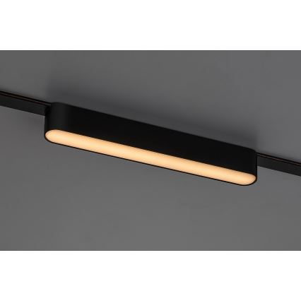Rabalux - LED Zatemnitvena stropna svetilka za 1-fazni tračni sistem LED/12W/24V 2700-5500K Wi-Fi Tuya 22 cm črna