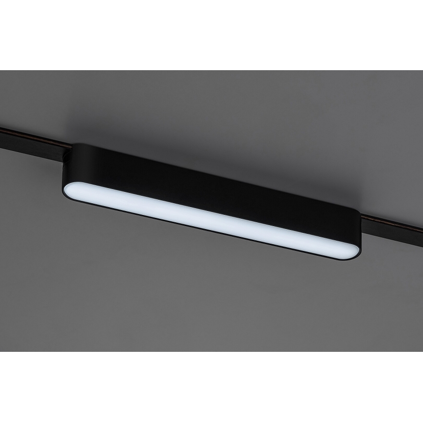 Rabalux - LED Zatemnitvena stropna svetilka za 1-fazni tračni sistem LED/12W/24V 2700-5500K Wi-Fi Tuya 22 cm črna