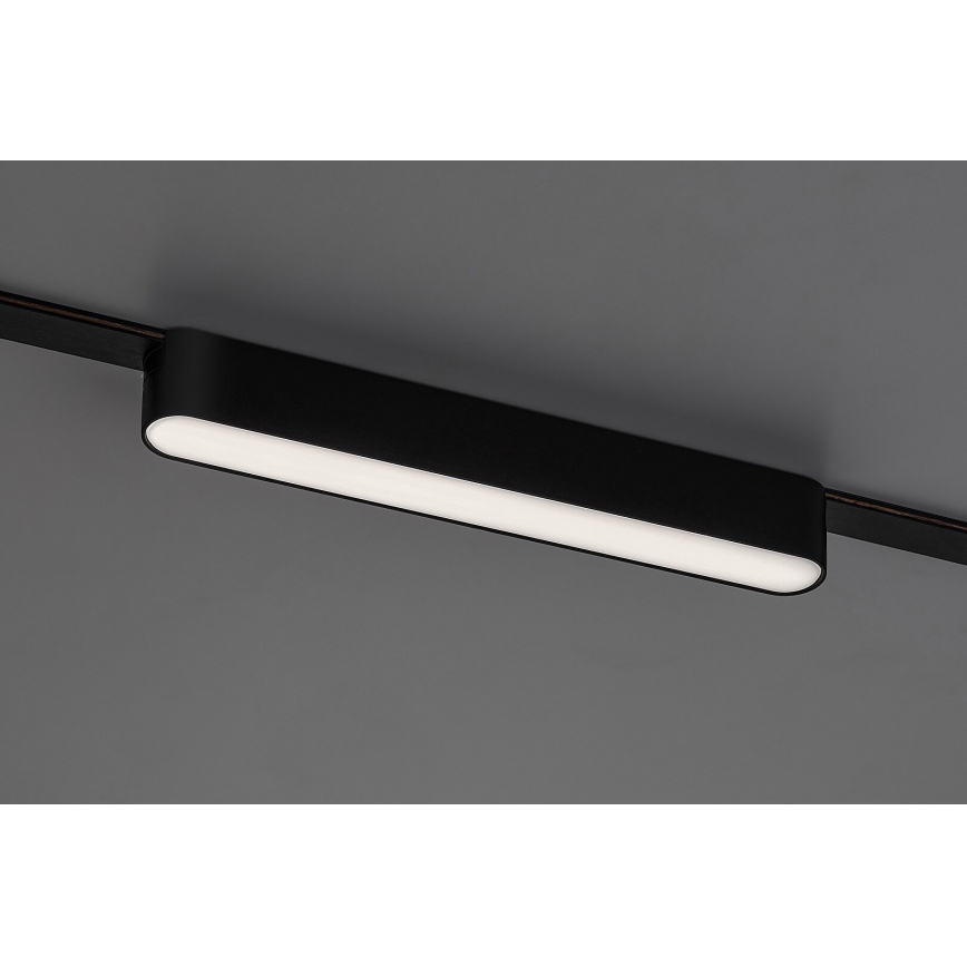 Rabalux - LED Zatemnitvena stropna svetilka za 1-fazni tračni sistem LED/12W/24V 2700-5500K Wi-Fi Tuya 22 cm črna