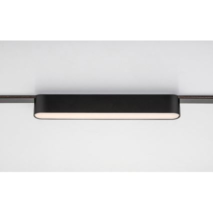 Rabalux - LED Zatemnitvena stropna svetilka za 1-fazni tračni sistem LED/12W/24V 2700-5500K Wi-Fi Tuya 22 cm črna