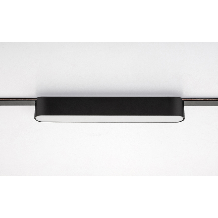 Rabalux - LED Zatemnitvena stropna svetilka za 1-fazni tračni sistem LED/12W/24V 2700-5500K Wi-Fi Tuya 22 cm črna