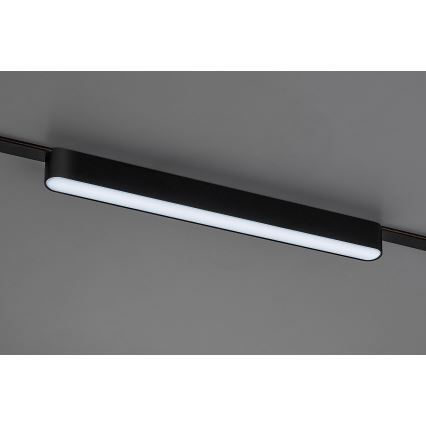 Rabalux - LED Zatemnitvena stropna svetilka za 1-fazni tračni sistem LED/16W/24V 2700-5500K Wi-Fi Tuya 33 cm črna