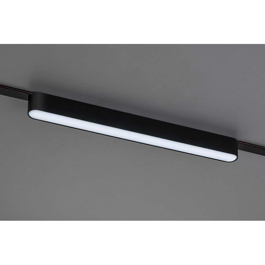 Rabalux - LED Zatemnitvena stropna svetilka za 1-fazni tračni sistem LED/16W/24V 2700-5500K Wi-Fi Tuya 33 cm črna