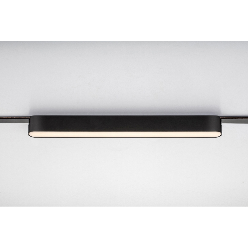 Rabalux - LED Zatemnitvena stropna svetilka za 1-fazni tračni sistem LED/16W/24V 2700-5500K Wi-Fi Tuya 33 cm črna