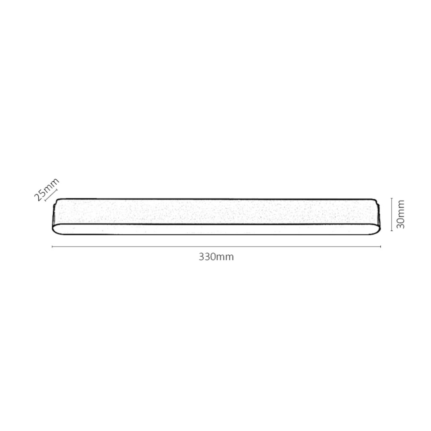 Rabalux - LED Zatemnitvena stropna svetilka za 1-fazni tračni sistem LED/16W/24V 2700-5500K Wi-Fi Tuya 33 cm črna