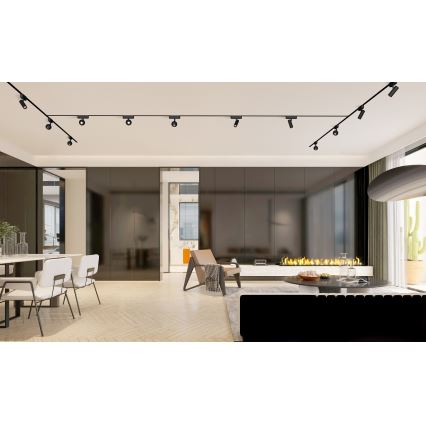 Rabalux - LED Zatemnitveni reflektor za 1-fazni tračni sistem LED/5W/24V 2700-5500K Wi-Fi Tuya črna