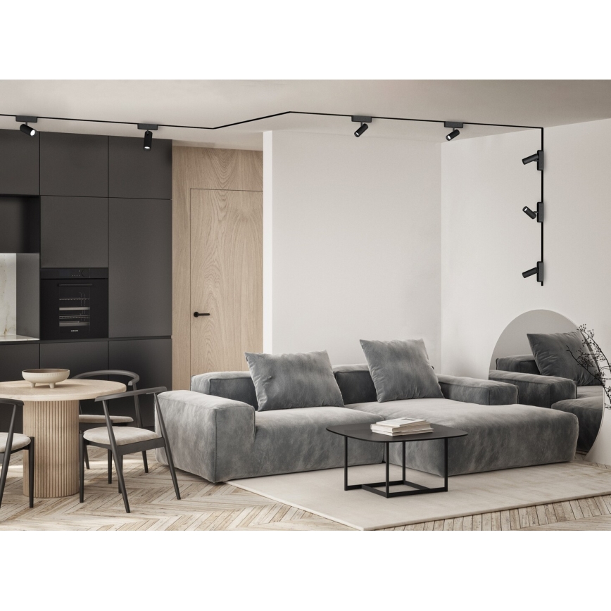 Rabalux - LED Zatemnitveni reflektor za 1-fazni tračni sistem LED/5W/24V 2700-5500K Wi-Fi Tuya črna