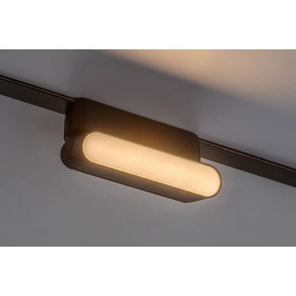 Rabalux - LED Zatemnitvena stropna svetilka za 1-fazni tračni sistem LED/4W/24V 2700-5500K Wi-Fi Tuya 11,5 cm črna