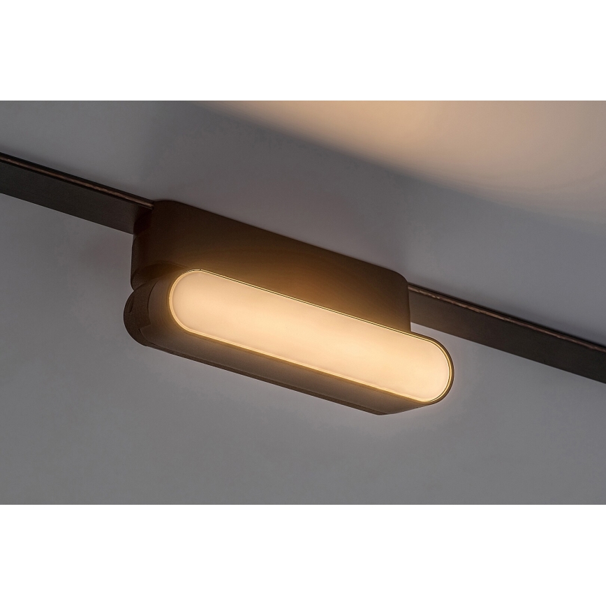 Rabalux - LED Zatemnitvena stropna svetilka za 1-fazni tračni sistem LED/4W/24V 2700-5500K Wi-Fi Tuya 11,5 cm črna