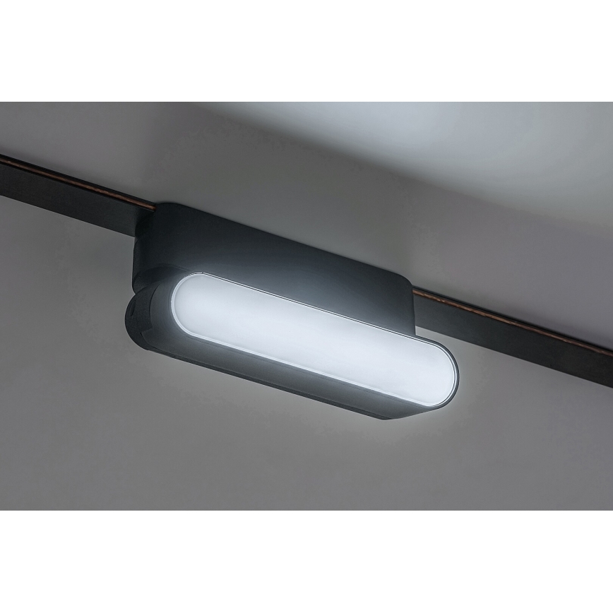Rabalux - LED Zatemnitvena stropna svetilka za 1-fazni tračni sistem LED/4W/24V 2700-5500K Wi-Fi Tuya 11,5 cm črna