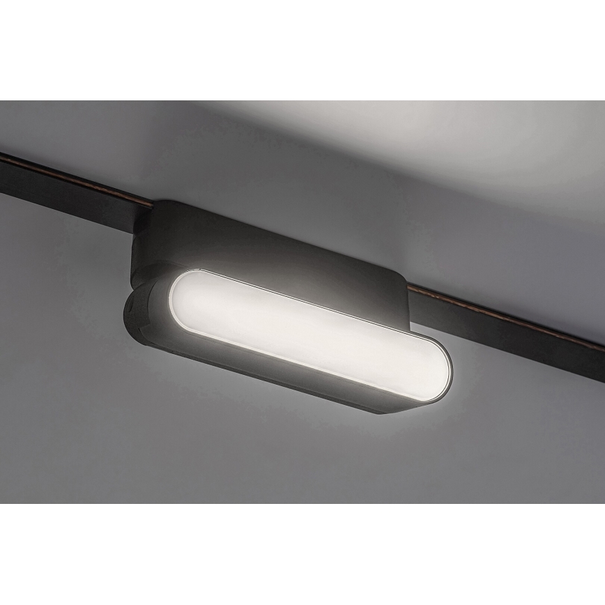 Rabalux - LED Zatemnitvena stropna svetilka za 1-fazni tračni sistem LED/4W/24V 2700-5500K Wi-Fi Tuya 11,5 cm črna