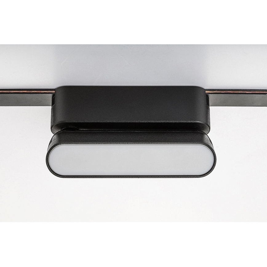 Rabalux - LED Zatemnitvena stropna svetilka za 1-fazni tračni sistem LED/4W/24V 2700-5500K Wi-Fi Tuya 11,5 cm črna