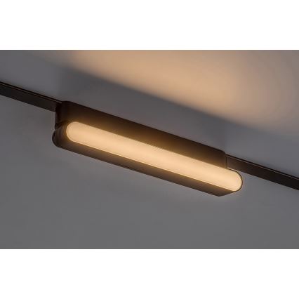 Rabalux - LED Zatemnitvena stropna svetilka za 1-fazni tračni sistem LED/7W/24V 2700-5500K Wi-Fi Tuya 22 cm črna