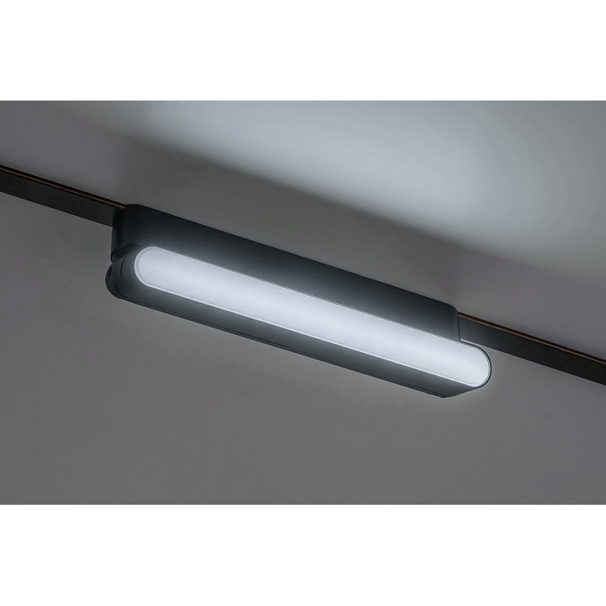 Rabalux - LED Zatemnitvena stropna svetilka za 1-fazni tračni sistem LED/7W/24V 2700-5500K Wi-Fi Tuya 22 cm črna