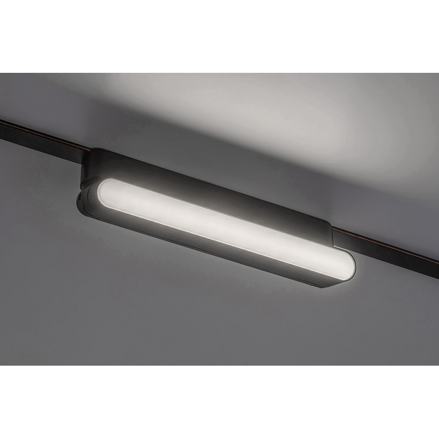 Rabalux - LED Zatemnitvena stropna svetilka za 1-fazni tračni sistem LED/7W/24V 2700-5500K Wi-Fi Tuya 22 cm črna