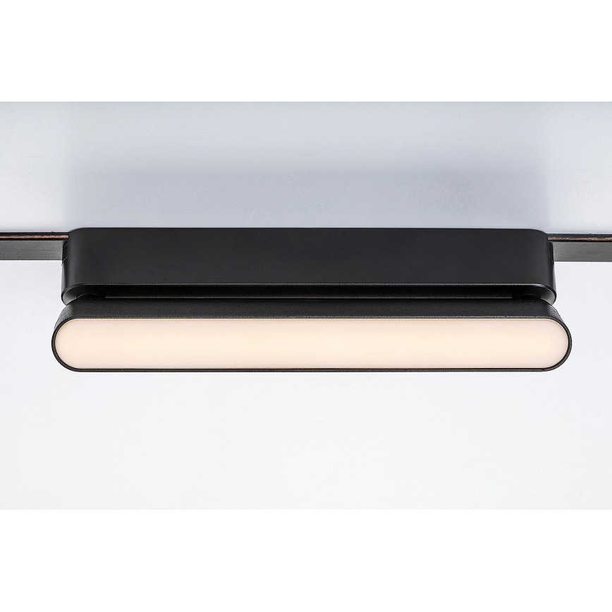 Rabalux - LED Zatemnitvena stropna svetilka za 1-fazni tračni sistem LED/7W/24V 2700-5500K Wi-Fi Tuya 22 cm črna