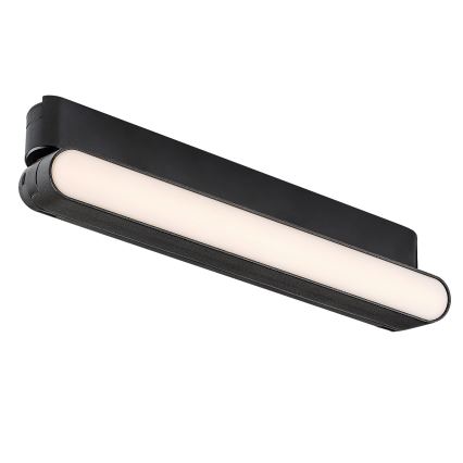 Rabalux - LED Zatemnitvena stropna svetilka za 1-fazni tračni sistem LED/7W/24V 2700-5500K Wi-Fi Tuya 22 cm črna