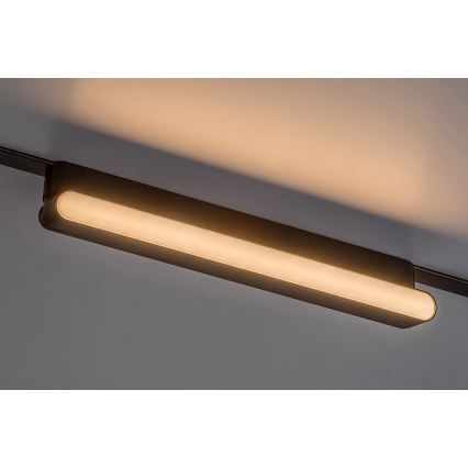 Rabalux - LED Zatemnitvena stropna svetilka za 1-fazni tračni sistem LED/13W/24V 2700-5500K Wi-Fi Tuya 33 cm črna