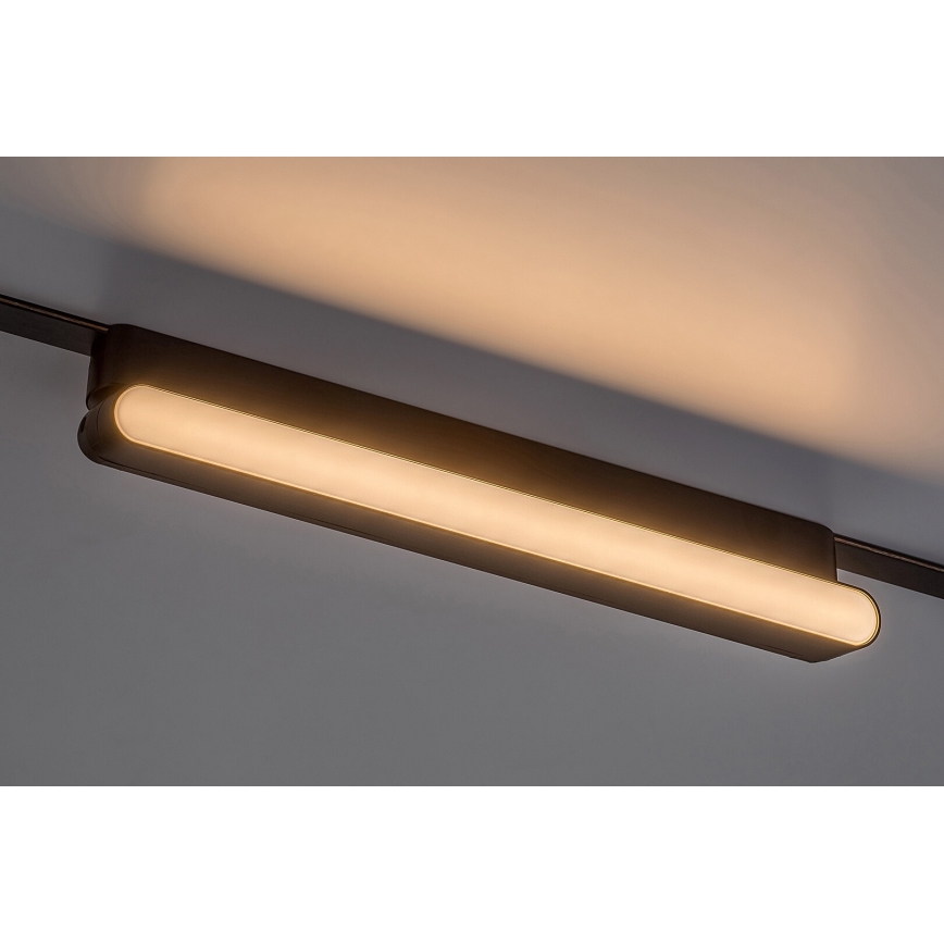 Rabalux - LED Zatemnitvena stropna svetilka za 1-fazni tračni sistem LED/13W/24V 2700-5500K Wi-Fi Tuya 33 cm črna