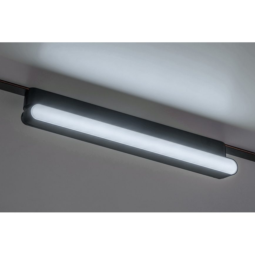 Rabalux - LED Zatemnitvena stropna svetilka za 1-fazni tračni sistem LED/13W/24V 2700-5500K Wi-Fi Tuya 33 cm črna
