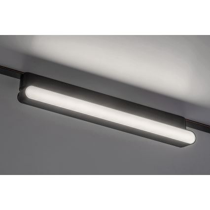 Rabalux - LED Zatemnitvena stropna svetilka za 1-fazni tračni sistem LED/13W/24V 2700-5500K Wi-Fi Tuya 33 cm črna