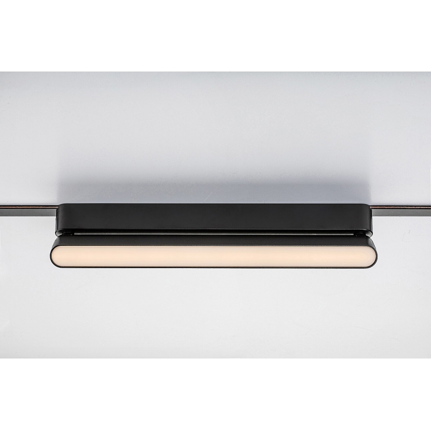 Rabalux - LED Zatemnitvena stropna svetilka za 1-fazni tračni sistem LED/13W/24V 2700-5500K Wi-Fi Tuya 33 cm črna