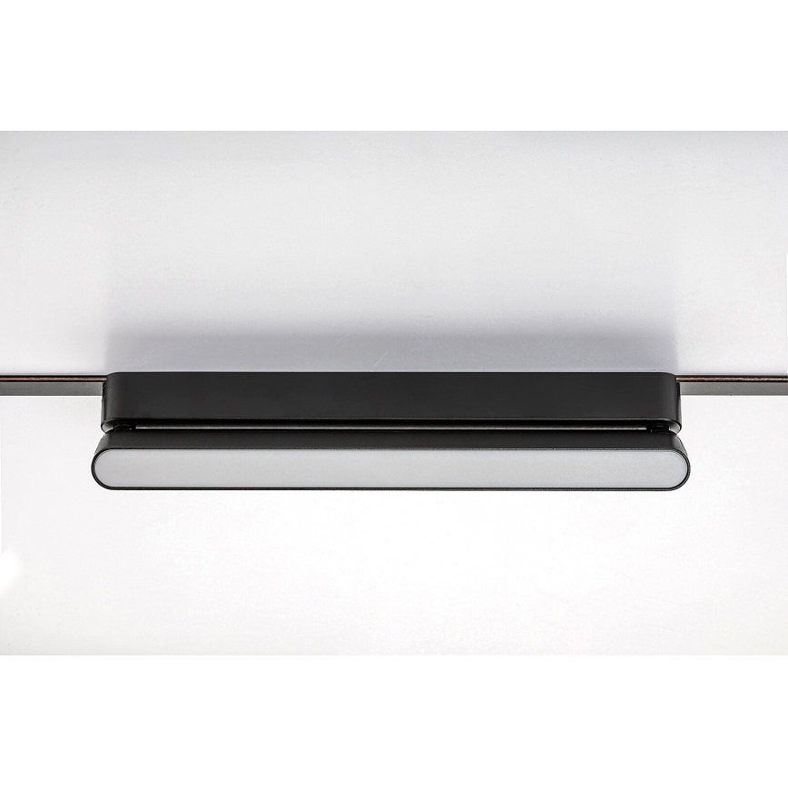 Rabalux - LED Zatemnitvena stropna svetilka za 1-fazni tračni sistem LED/13W/24V 2700-5500K Wi-Fi Tuya 33 cm črna
