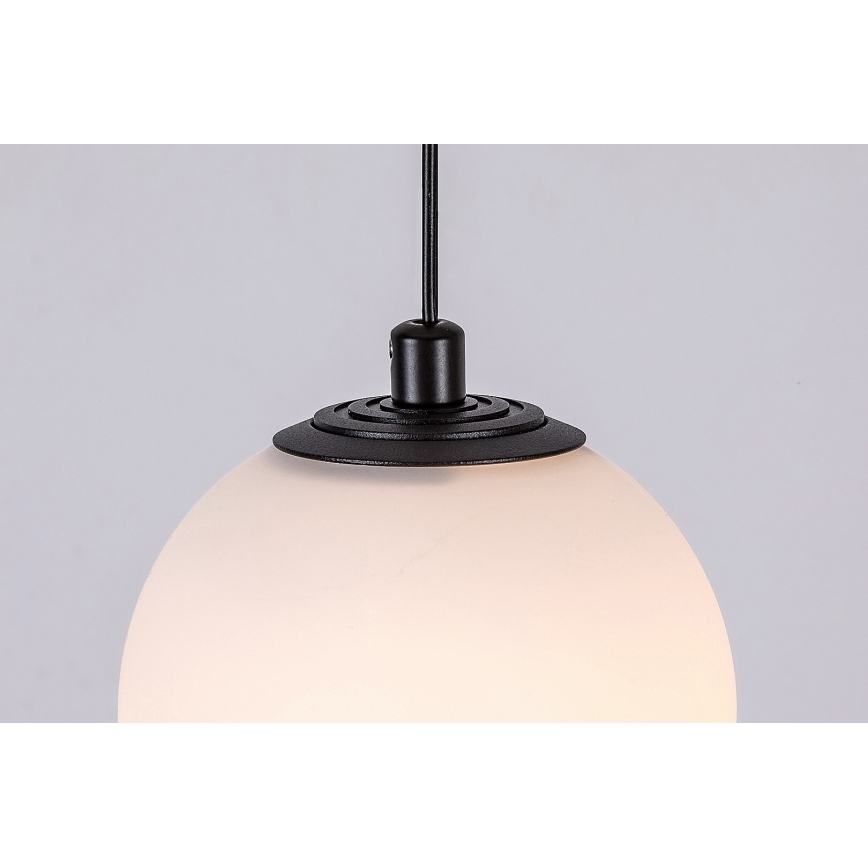Rabalux - LED Zatemnitveni lestenec na vrvici za 1-fazni tračni sistem LED/5W/24V 2700-5500K Wi-Fi Tuya črna