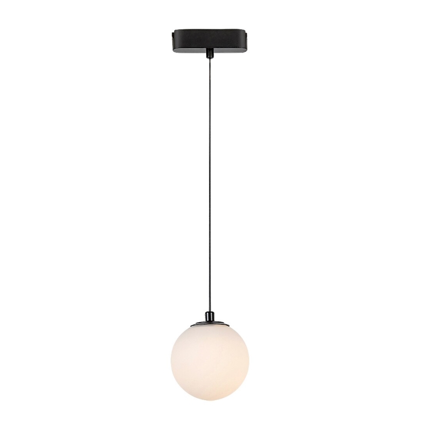 Rabalux - LED Zatemnitveni lestenec na vrvici za 1-fazni tračni sistem LED/5W/24V 2700-5500K Wi-Fi Tuya črna