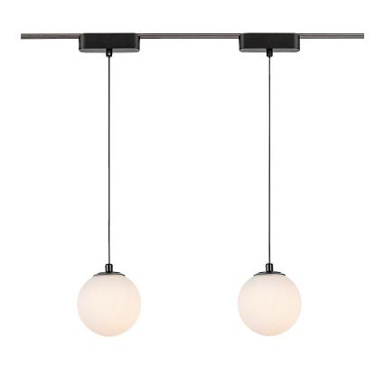 Rabalux - LED Zatemnitveni lestenec na vrvici za 1-fazni tračni sistem LED/5W/24V 2700-5500K Wi-Fi Tuya črna