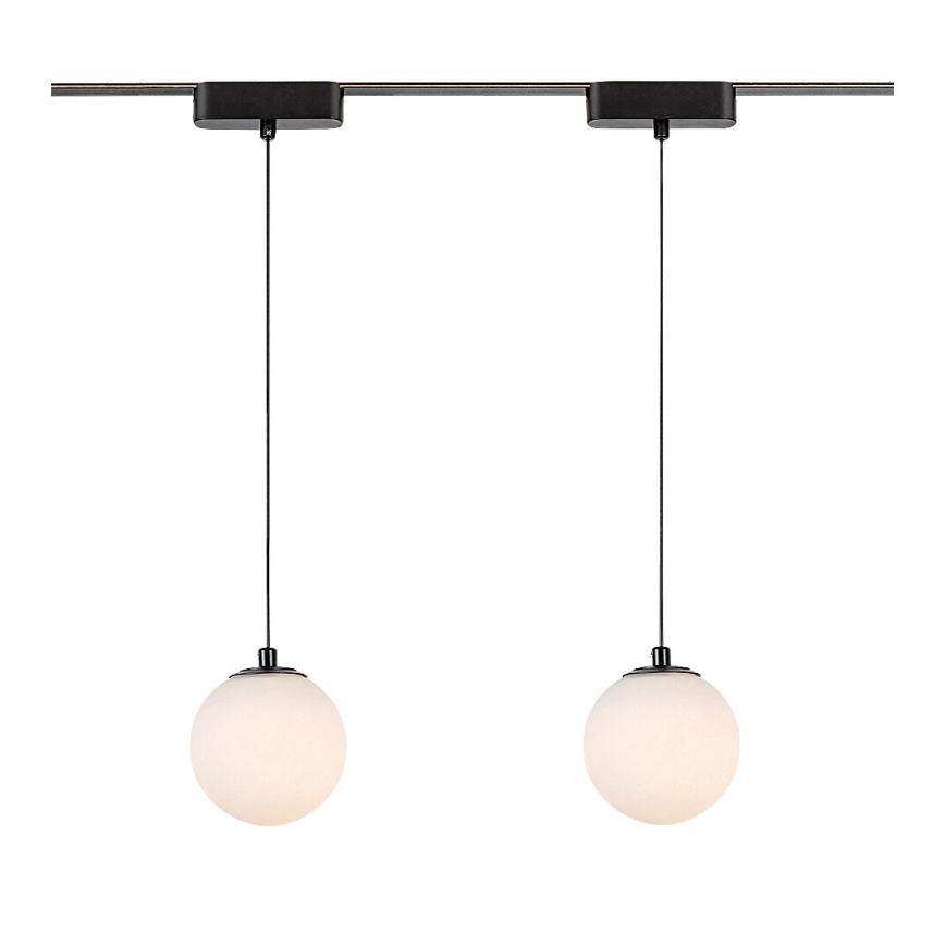 Rabalux - LED Zatemnitveni lestenec na vrvici za 1-fazni tračni sistem LED/5W/24V 2700-5500K Wi-Fi Tuya črna