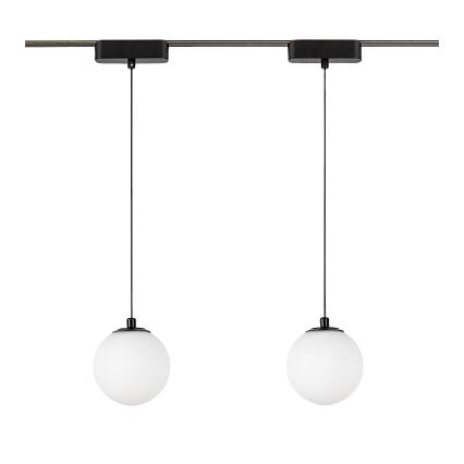 Rabalux - LED Zatemnitveni lestenec na vrvici za 1-fazni tračni sistem LED/5W/24V 2700-5500K Wi-Fi Tuya črna