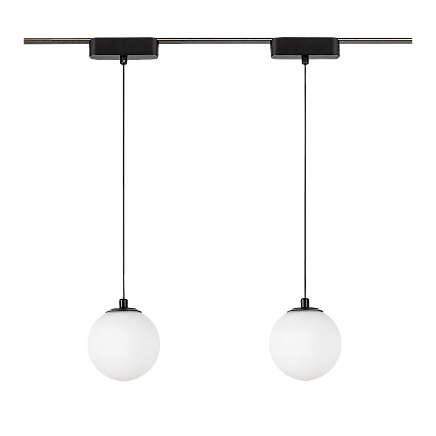 Rabalux - LED Zatemnitveni lestenec na vrvici za 1-fazni tračni sistem LED/5W/24V 2700-5500K Wi-Fi Tuya črna