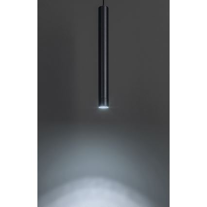 Rabalux - LED Zatemnitveni lestenec na vrvici za 1-fazni tračni sistem LED/5W/24V 2700-5500K Wi-Fi Tuya črna