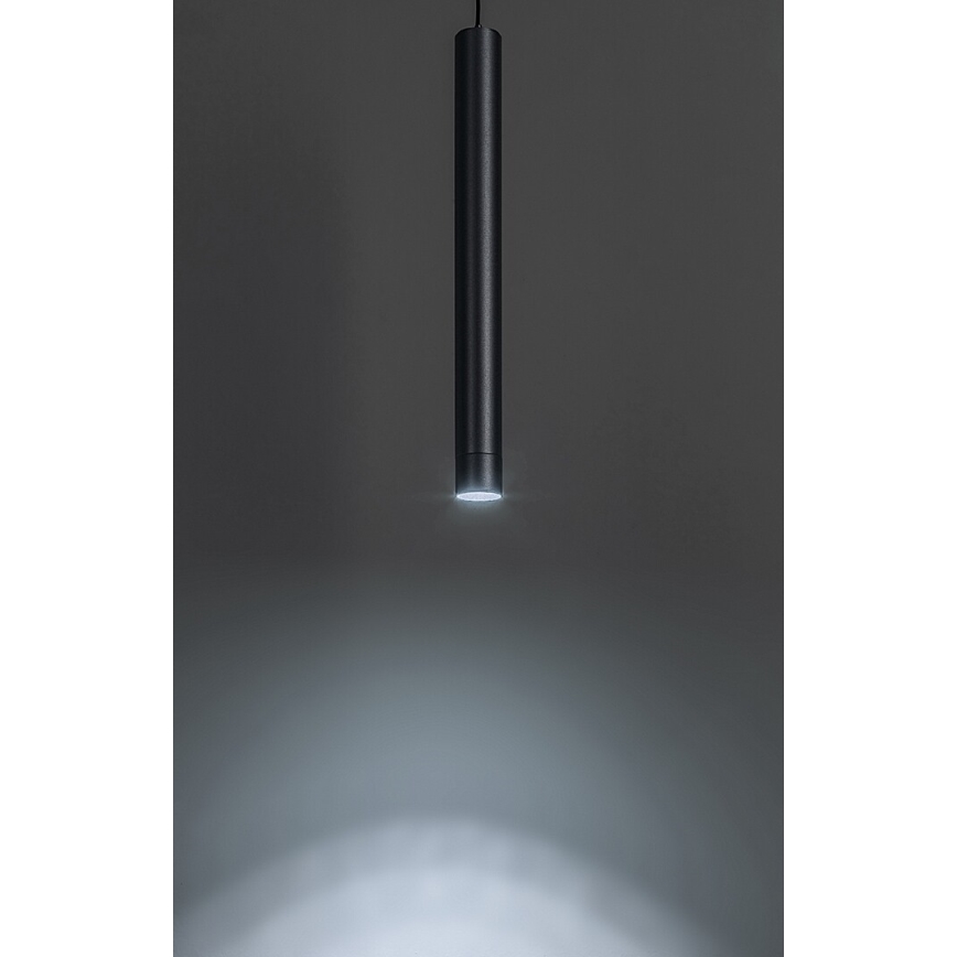 Rabalux - LED Zatemnitveni lestenec na vrvici za 1-fazni tračni sistem LED/5W/24V 2700-5500K Wi-Fi Tuya črna