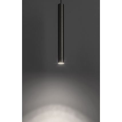 Rabalux - LED Zatemnitveni lestenec na vrvici za 1-fazni tračni sistem LED/5W/24V 2700-5500K Wi-Fi Tuya črna