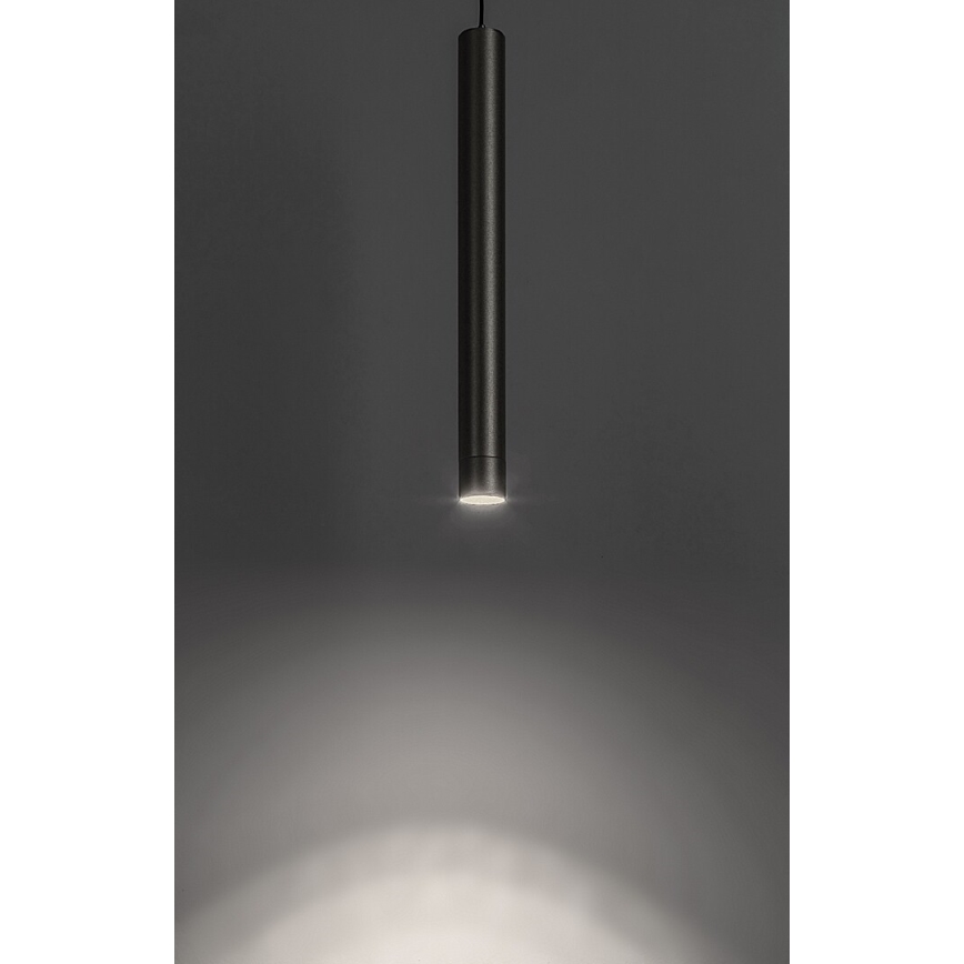Rabalux - LED Zatemnitveni lestenec na vrvici za 1-fazni tračni sistem LED/5W/24V 2700-5500K Wi-Fi Tuya črna