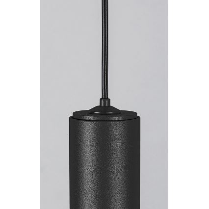 Rabalux - LED Zatemnitveni lestenec na vrvici za 1-fazni tračni sistem LED/5W/24V 2700-5500K Wi-Fi Tuya črna