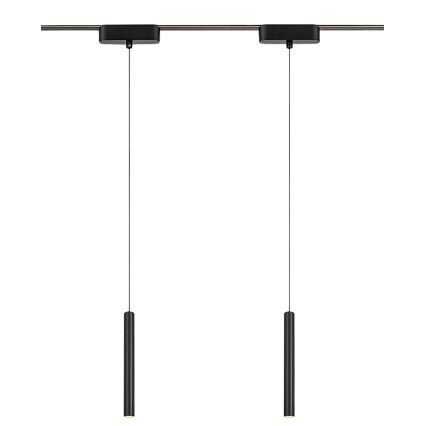 Rabalux - LED Zatemnitveni lestenec na vrvici za 1-fazni tračni sistem LED/5W/24V 2700-5500K Wi-Fi Tuya črna