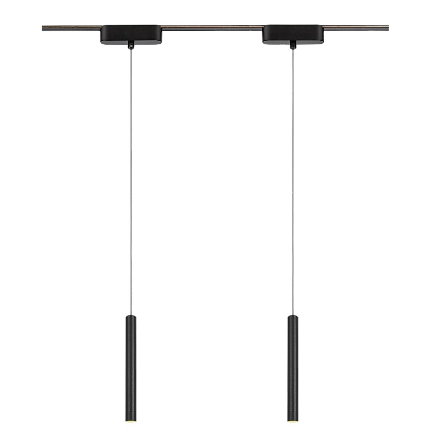 Rabalux - LED Zatemnitveni lestenec na vrvici za 1-fazni tračni sistem LED/5W/24V 2700-5500K Wi-Fi Tuya črna