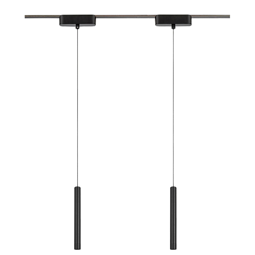 Rabalux - LED Zatemnitveni lestenec na vrvici za 1-fazni tračni sistem LED/5W/24V 2700-5500K Wi-Fi Tuya črna