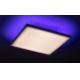 Rabalux - LED RGB Zatemnitvena stropna svetilka LED/18W/230V 3000-6500K 30x30 cm + Daljinski upravljalnik