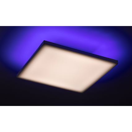 Rabalux - LED RGB Zatemnitvena stropna svetilka LED/18W/230V 3000-6500K 30x30 cm + Daljinski upravljalnik