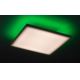 Rabalux - LED RGB Zatemnitvena stropna svetilka LED/24W/230V 3000-6500K 40x40 cm + Daljinski upravljalnik