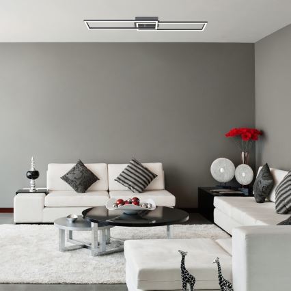 Rabalux - Zatemnjevalna LED stropna svetilka LED/38W/230V 3000-6500K Wi-Fi Tuya + daljinski upravljalnik 20x102 cm